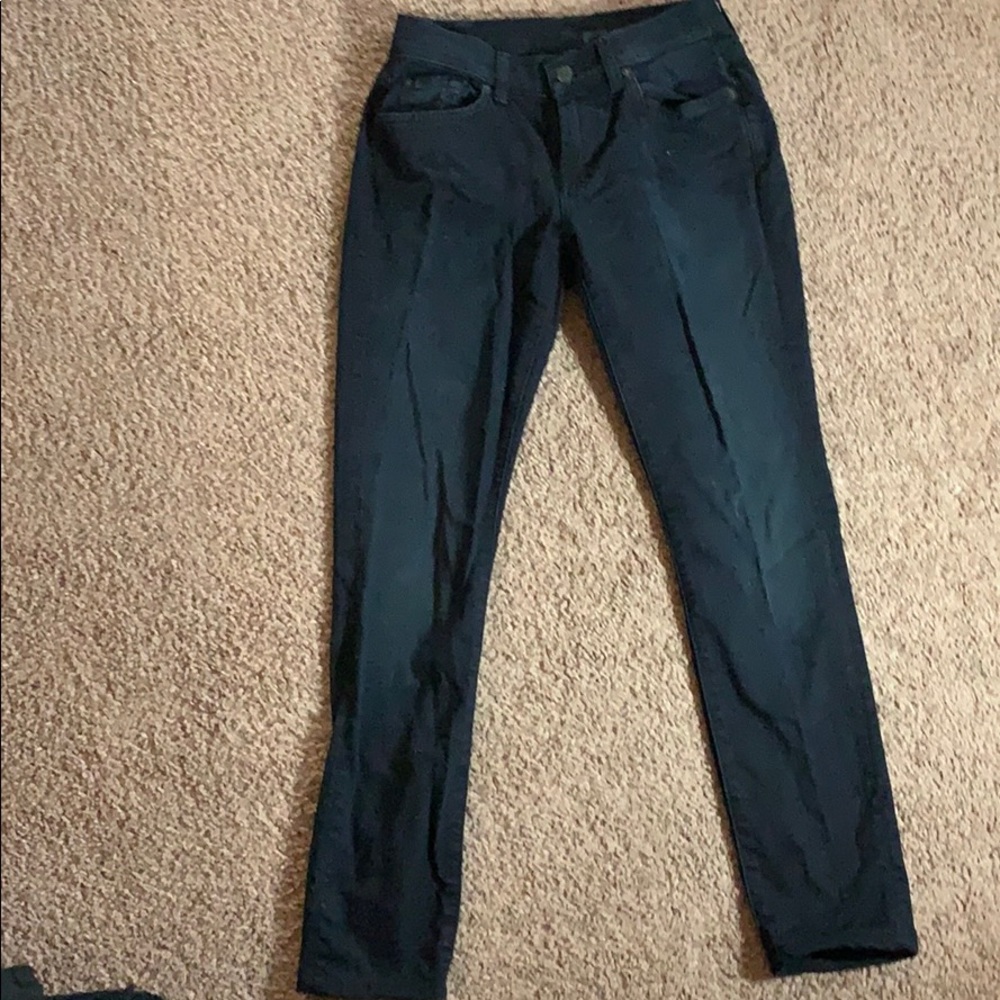 Black jeans. 7 all mankind